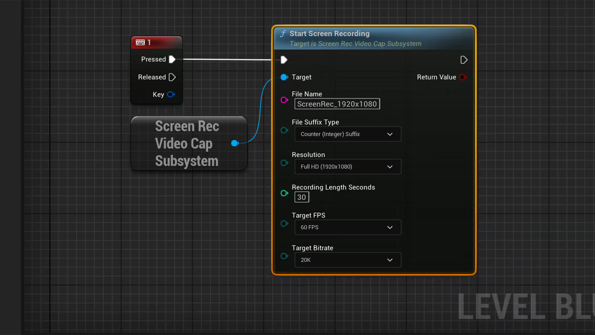 Screen Recorder & Video Capture with Audio Plugin for Unreal Engine 5